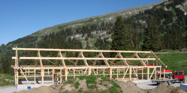 Bauplanung Riegelbau