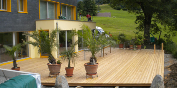 Terassenboden Holz